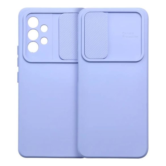 Samsung Galaxy F23 / M23 husă cu Husă spate, husă TPU cu protecție pentru cameră, violet, SM-F236, SM-M236, Slide