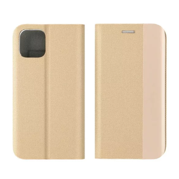 HUSĂ! - Husă pentru telefon Samsung Galaxy S23 Ultra, husă carte, husă cu deschidere laterală, închidere magnetică, auriu, SM-S918, Carte sensibilă
