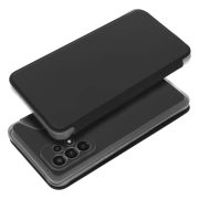  Husa telefon Samsung Galaxy S23 Plus, husa carte, husa cu deschidere laterala, inchidere magnetica, neagra, SM-S916, Forcell Piano