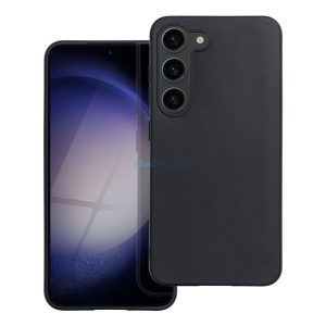 Husa din silicon Samsung Galaxy S23, husa spate, neagra, SM-S911, mata