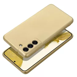  HUSĂ! - Husa spate Samsung Galaxy A34, carcasa TPU, aurie, SM-A346, metalica