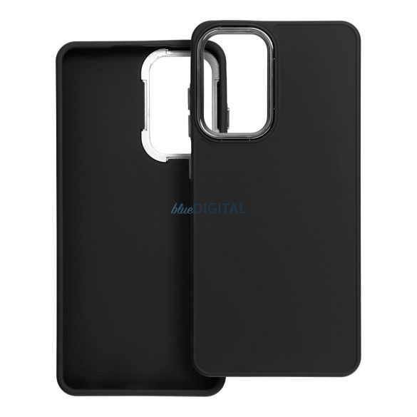 Carcasa spate Samsung Galaxy A52 4G/5G, carcasa TPU, neagra, SM-A525, SM-A526, cadru