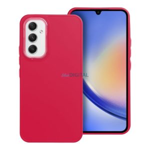 Husa spate Samsung Galaxy A54, carcasa TPU, visiniu/rosu, SM-A546, Cadru