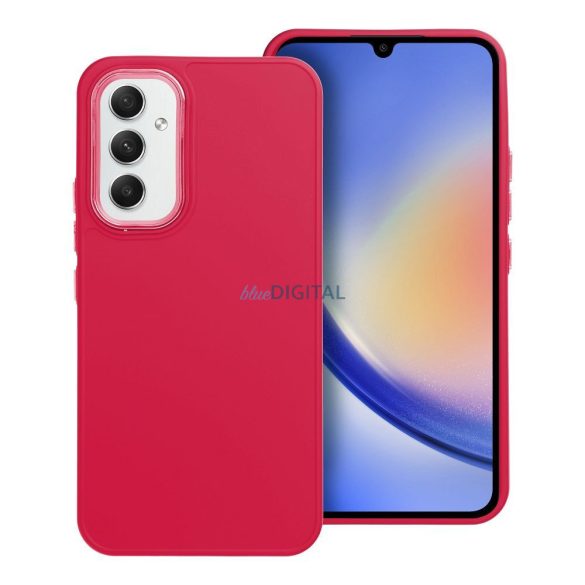 Husa spate Samsung Galaxy A54, carcasa TPU, visiniu/rosu, SM-A546, Cadru