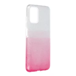  HUSĂ! - Samsung Galaxy A34 silicon husă, sclipici, Husă spate, roz-argintiu, SM-A346, Shining