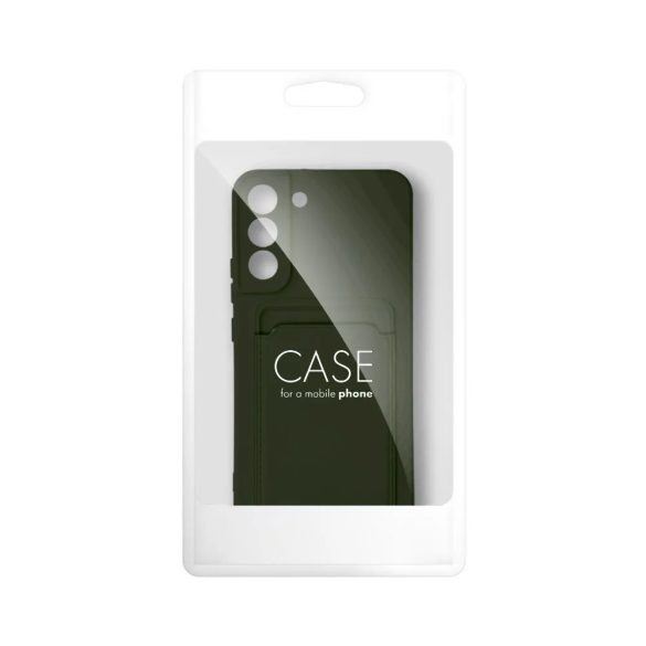 Husa din silicon Xiaomi Redmi Note 12 4G, carcasa spate, card bancar rezistent, verde, Card
