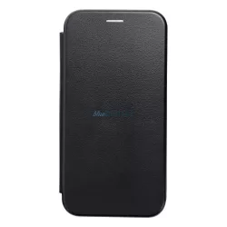   HUSĂ! - Husa pentru telefon Xiaomi Redmi Note 12 5G / Poco X5, husa carte, inchidere magnetica, husa flip, cadru silicon, negru, Forcell Elegance
