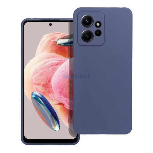 Xiaomi Redmi Note 12 4G silicon husă, Husă spate, albastru, mat