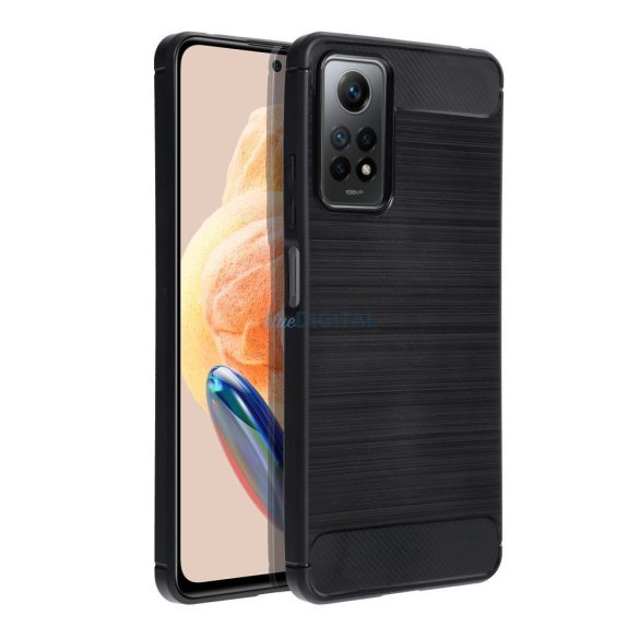 Xiaomi Redmi Note 11 Pro 4G/5G / Note 12 Pro 4G husă de silicon, negru, fibra de carbon