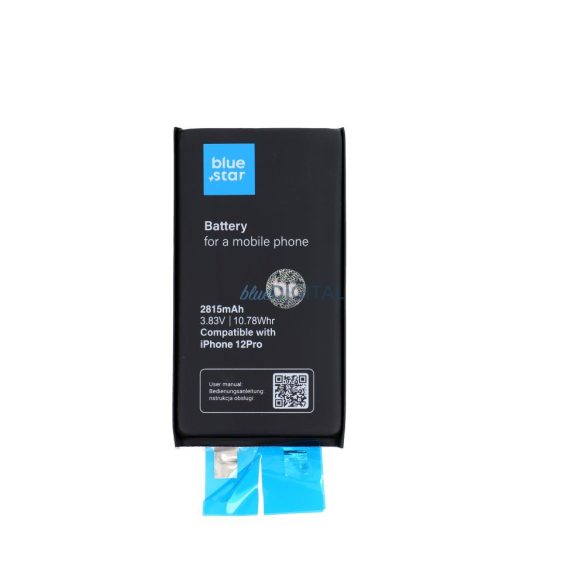 Baterie iPhone 12 / 12 Pro (6.1"), 2815mAh, BlueStar - fără BMS