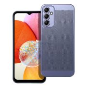   Husa spate Samsung Galaxy A54, carcasa din plastic, respirabila, albastru inchis, SM-A546, Breezy