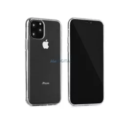   HUSĂ! - Husa din silicon pentru iPhone 15 Plus (6,7"), transparenta, 0,5 mm, ultra subtire