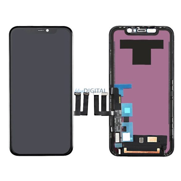 iPhone 11 (6.1") LCD + panou tactil, negru, GX Incell