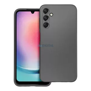 HUSĂ! - Husă spate Samsung Galaxy A25 5G, carcasă TPU, gri, SM-A256, metalică