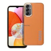   Carcasa spate Samsung Galaxy A14 4G/5G, carcasa TPU, maro, SM-A145, SM-A146, Milano