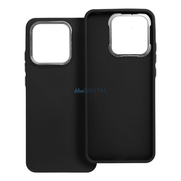 Husa spate Xiaomi Redmi 12 4G/5G, carcasa TPU, neagra, Cadru