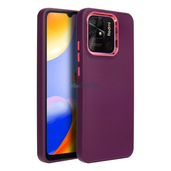 Xiaomi Redmi 12 4G Husă spate Husă, TPU Husă, Dark violet, Frame