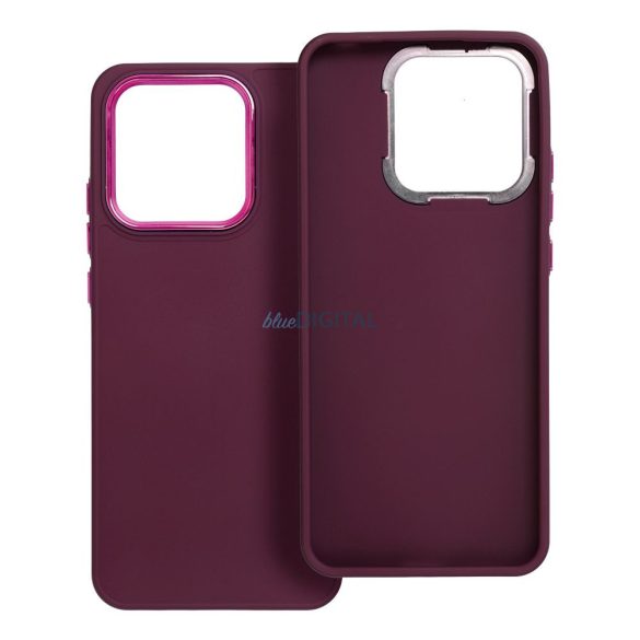 Xiaomi Redmi 12 4G Husă spate Husă, TPU Husă, Dark violet, Frame