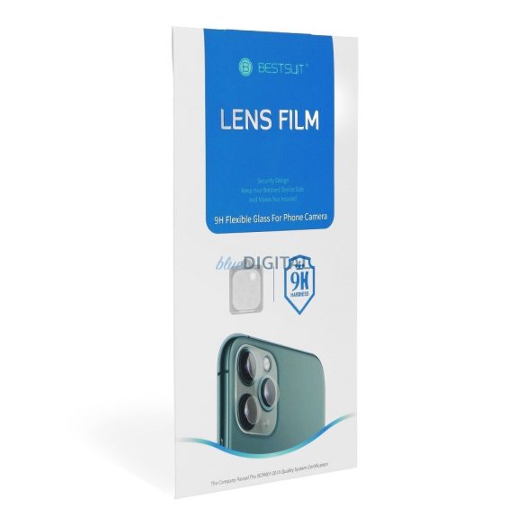 Film de protecție pentru obiectivul camerei iPhone 15 Pro / 15 Pro Max, hibrid, Bestsuit