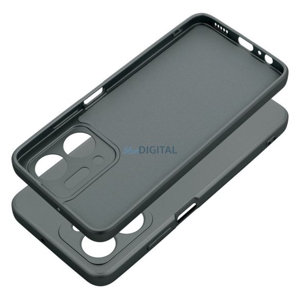 Husă din spate Honor X7a, carcasă TPU, gri, metalizat