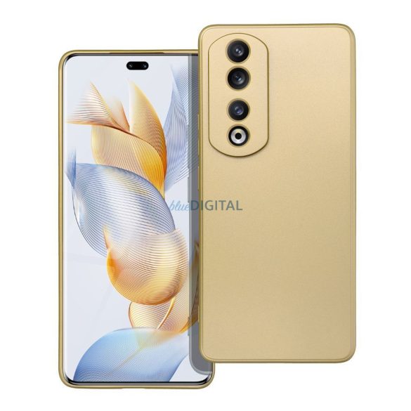 Husă din spate Honor X8a, carcasă TPU, aurie, metalică