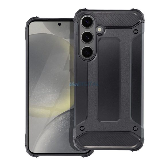 Samsung Galaxy S24 Carcasă rezistentă la șocuri, negru, SM-S921, Defender II