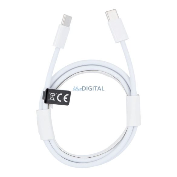 Tip C - Cablu de date tip C, alb, 2M, 30W / 3A, PD / QC 3.0, HD26