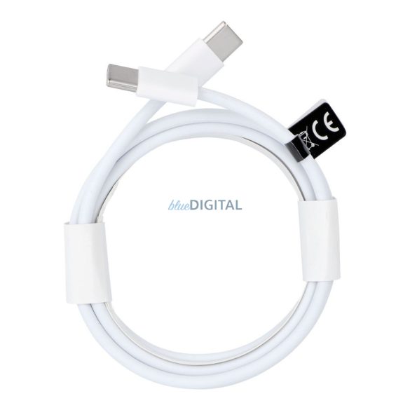 Tip C - Cablu de date tip C, alb, 2M, 30W / 3A, PD / QC 3.0, HD26 (CUTIE)