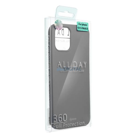 Husa spate Samsung Galaxy S24 Ultra, husa din silicon, mata, gri, SM-S928, Roar Colorful Jelly