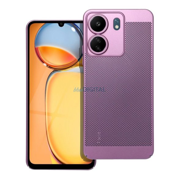 Carcasa din spate Xiaomi Redmi 13C 4G, carcasa din plastic, respirabila, violet, Breezy