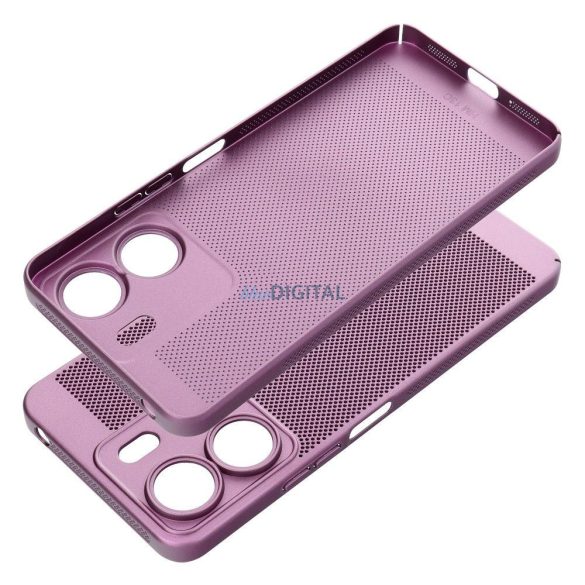 Carcasa din spate Xiaomi Redmi 13C 4G, carcasa din plastic, respirabila, violet, Breezy