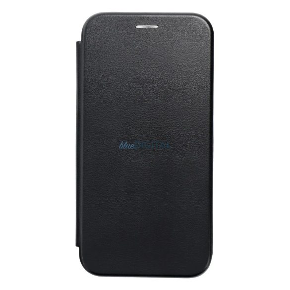 Samsung Galaxy A55 cazuri de telefon, caz carte, închidere magnetică, flip caz, silicon bezel, negru, SM-A556, Elegance