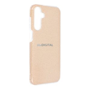 Husa din silicon Samsung Galaxy A25, sclipici, capac spate, auriu, SM-A256, Shining