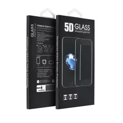   Film din sticlă frontală Xiaomi Redmi 12 / 13, călită, îndoită, cadru negru, 9H, 5D Full Glue