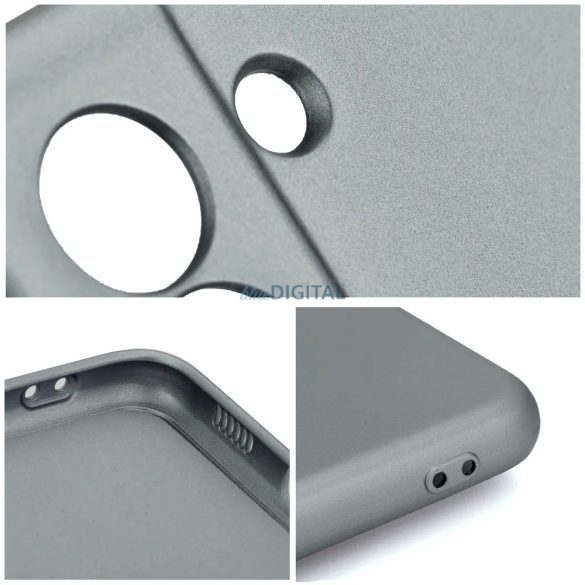 Samsung Galaxy A05s carcasă cu capac spate, carcasă TPU, gri, SM-A057, Metallic