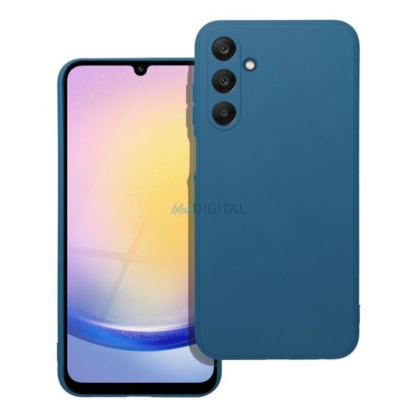 Husa din silicon Honor X6a, carcasa spate, albastra, mata