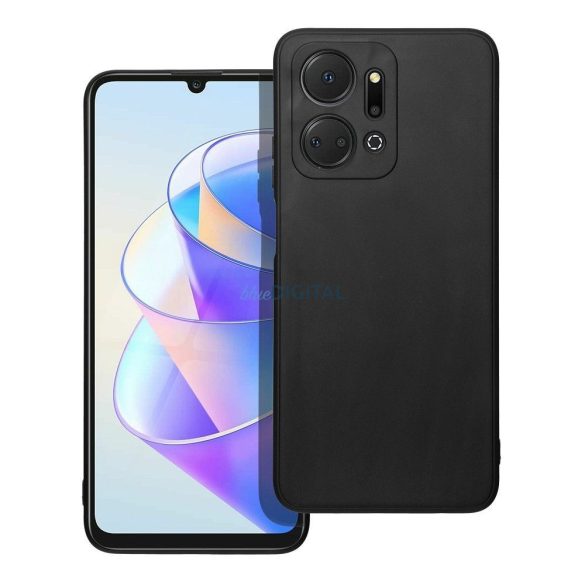 Husa din silicon Honor X7a, carcasa din spate, neagra, mata