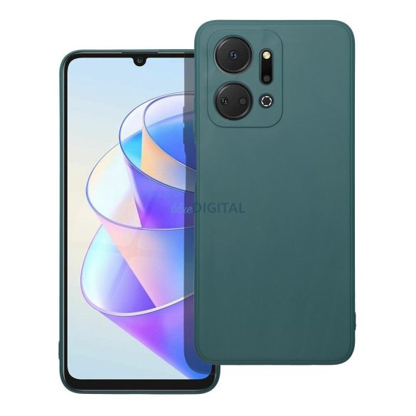 Husa din silicon Honor X7a, carcasa din spate, verde, mata