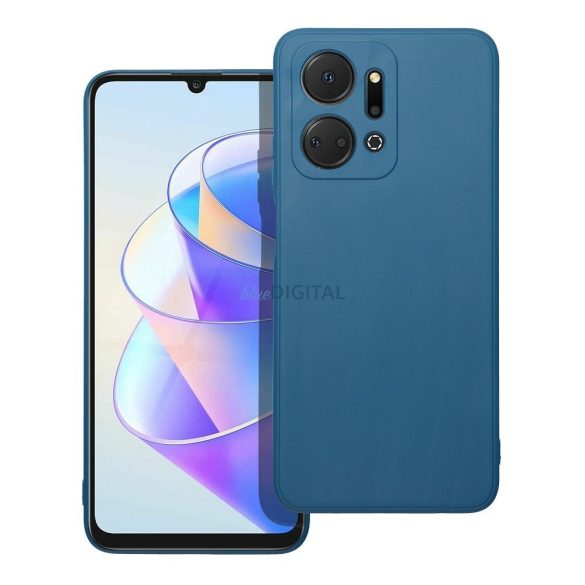 Husa din silicon Honor X7a, carcasa spate, albastra, mata
