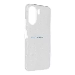   HUSĂ! - Husa din silicon Samsung Galaxy A35 5G, sclipici, husa din spate, argintie, SM-A356, stralucitoare