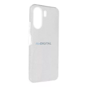 HUSĂ! - Husa din silicon Samsung Galaxy A35 5G, sclipici, husa din spate, argintie, SM-A356, stralucitoare
