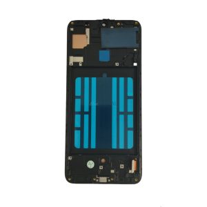 Samsung Galaxy A70 LCD + panou tactil cu ramă, negru, SM-A705, Incell