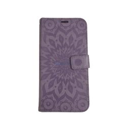   Samsung Galaxy A26 husă pentru telefon, husă carte, husă cu deschidere laterală, închidere magnetică, violet, mandala, SM-A266, Mezzo