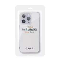   HUSĂ! - Xiaomi Redmi Notă 14 Pro 5G silicon caz, transparent, 2mm, cu camera de protecție, clar