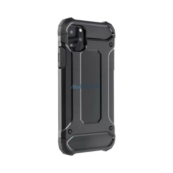 HUSĂ! - Xiaomi Redmi Note 14 4G Carcasă din spate rezistentă la șocuri, negru, Defender II