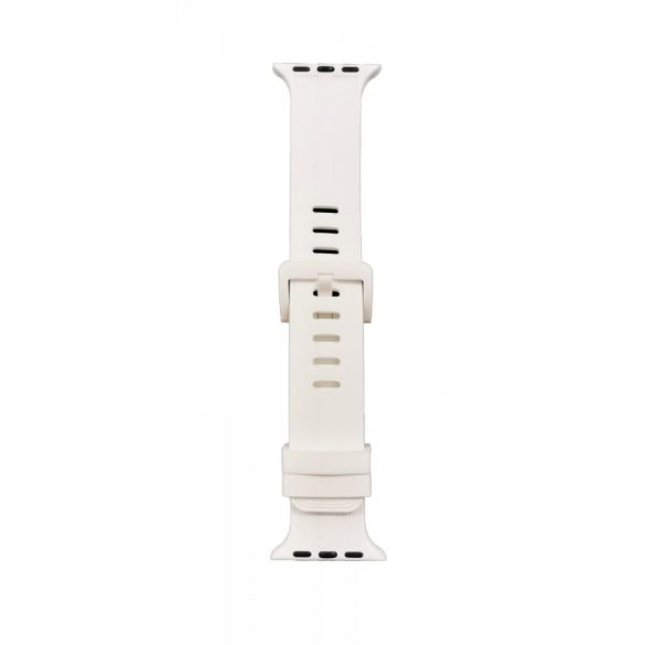 Curea ceas inteligentă Beline, Apple Watch 4/5/6/7/SE alb, silicon, 42/44/45mm