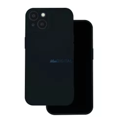   HUSĂ! - Xiaomi Redmi Note 14 4G Carcasă din silicon, mată, interior din piele de căprioară, negru, Carcasă din silicon