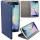 HUSĂ! - Husă pentru telefon Honor 400, husă pentru carte, husă pentru notebook, husă cu deschidere laterală, închidere magnetică, albastru închis