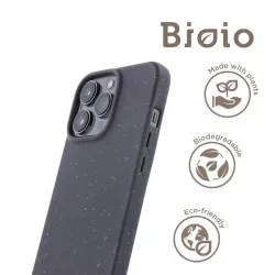   HUSĂ! - Husa ecologica iPhone 14 Pro Max (6.7"), carcasa spate, neagra, Bioio