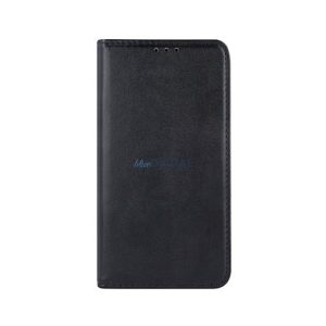 Husă pentru telefon Xiaomi Redmi 13C, husă carte, husă notebook, carcasă cu deschidere laterală, închidere magnetică, neagră, Smart Magnetic
